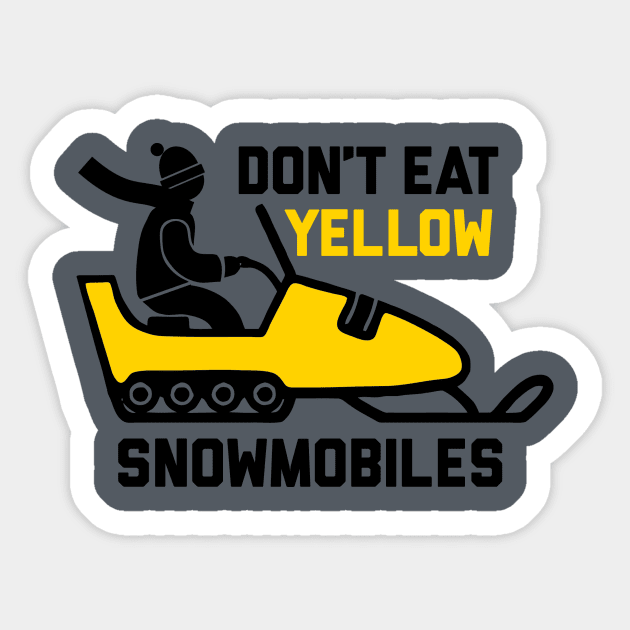 Yellow Snow Sticker by TroubleMuffin